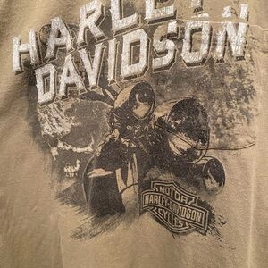 Harley-Davidson Olive Motorcycle Tee